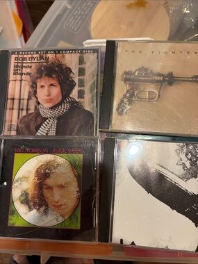 Bob Dylan , Van Morrison, Foo Fighters, Led Zeppelin CD
